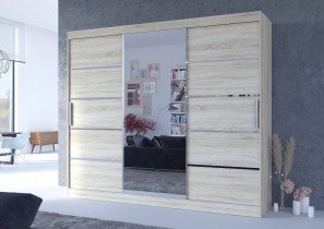 ADRK Furniture - Ormar s kliznim vratima Salto - 250 cm