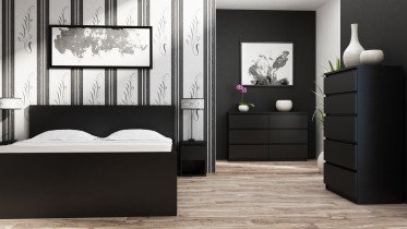 ADRK Furniture - Komoda Puna 6  - 120 cm