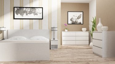 ADRK Furniture - Komoda Puna 6  - 140 cm