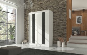 ADRK Furniture - Ormar s kliznim vratima Karen - 150 cm