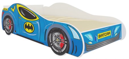 ADRK Furniture - Dječji krevet Batcar - 80x160 cm
