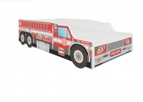 ADRK Furniture - Dječji krevet Fire Truck - 70x140 cm