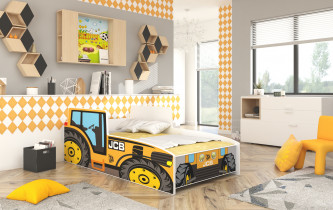 ADRK Furniture - Dječji krevet Tractor - 70x140 cm