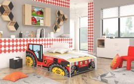 ADRK Furniture - Dječji krevet Tractor - 80x160 cm