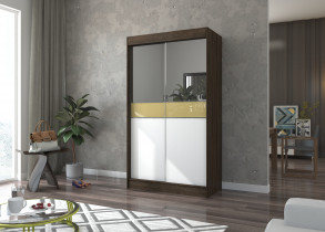 Wenge/Bijela + vanilja lacobel