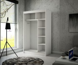 ADRK Furniture - Ormar s kliznim vratima Keita - 120 cm