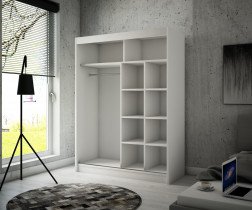 ADRK Furniture - Ormar s kliznim vratima Keita - 150 cm