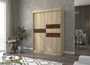 ADRK Furniture - Ormar s kliznim vratima Batia - 150 cm