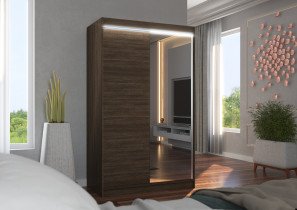 ADRK Furniture - Ormar s kliznim vratima Rewena - 120 cm