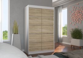 ADRK Furniture - Ormar s kliznim vratima Benisso - 120 cm