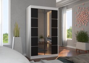 ADRK Furniture - Ormar s kliznim vratima Genua - 120 cm