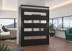 ADRK Furniture - Ormar s kliznim vratima Baltic - 150 cm
