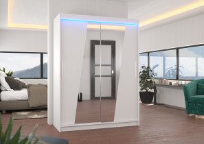 ADRK Furniture - Ormar s kliznim vratima Bolton - 150 cm