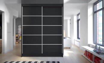 ADRK Furniture - Ormar s kliznim vratima Luft - 150 cm