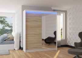 ADRK Furniture - Ormar s kliznim vratima Viki - 180 cm