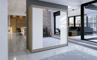 ADRK Furniture - Ormar s kliznim vratima Balance - 180 cm