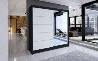 ADRK Furniture - Ormar s kliznim vratima Caro - 180 cm