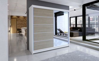 ADRK Furniture - Ormar s kliznim vratima Caro - 180 cm