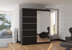 ADRK Furniture - Ormar s kliznim vratima Caro - 180 cm