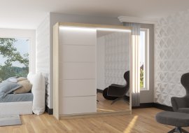 ADRK Furniture - Ormar s kliznim vratima Caro - 180 cm