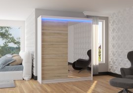 ADRK Furniture - Ormar s kliznim vratima Caro - 180 cm
