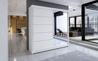 ADRK Furniture - Ormar s kliznim vratima Caro - 180 cm
