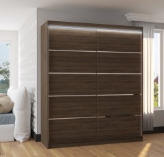 ADRK Furniture - Ormar s kliznim vratima Spectra - 180 cm