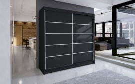 ADRK Furniture - Ormar s kliznim vratima Spectra - 180 cm