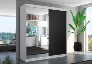 ADRK Furniture - Ormar s kliznim vratima Della - 200 cm