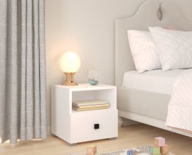 ADRK Furniture - Noćni ormarić za dječju sobu Emi