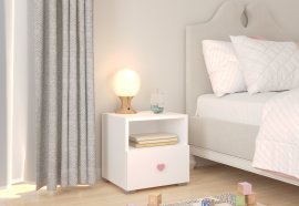 ADRK Furniture - Noćni ormarić za dječju sobu Emi