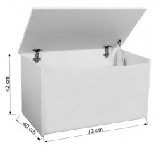 ADRK Furniture - Kutija za igračke Daria
