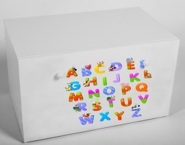 ADRK Furniture - Kutija za igračke Inga