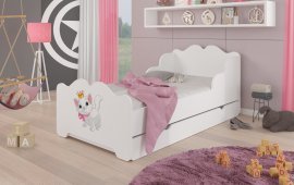 ADRK Furniture - Dječji krevet Ximena s motivom - 80x160 cm + ladica