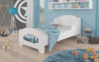 ADRK Furniture - Dječji krevet Amadis grafika - 70x140 cm 