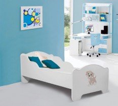 ADRK Furniture - Dječji krevet Amadis grafika - 80x160 cm