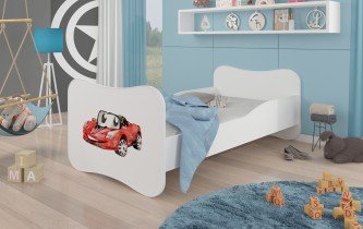 ADRK Furniture - Dječji krevet Gonzalo grafika - 80x160 cm