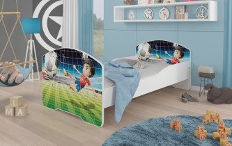 Dječji krevet Pepe grafika - 70x140 cm