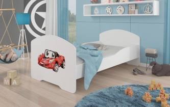 ADRK Furniture - Dječji krevet Pepe grafika - 80x160 cm