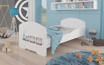ADRK Furniture - Dječji krevet Pepe grafika - 80x160 cm