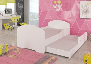 ADRK Furniture - Dječji krevet Pepe II s dodatnim ležajem - 80x160 cm