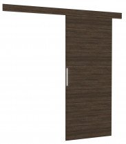 ADRK Furniture - Klizna pregradna vrata Daan 96 - čokolada