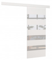 ADRK Furniture - Klizna sobna vrata Milou 96 - bijela
