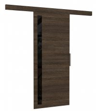 ADRK Furniture - Klizna pregradna vrata Lira 80 - pepeljasta