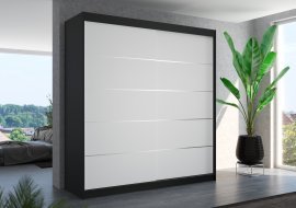 ADRK Furniture - Ormar s kliznim vratima Esteva - 200 cm