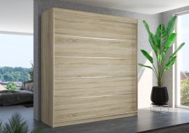 ADRK Furniture - Ormar s kliznim vratima Esteva - 200 cm