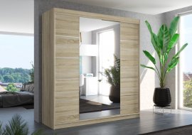 ADRK Furniture - Ormar s kliznim vratima Dalmatia - 200 cm