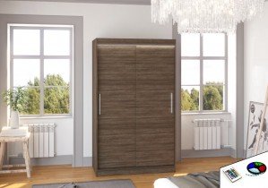ADRK Furniture - Ormar Colin s kliznim vratima - 120 cm
