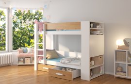 ADRK Furniture - Krevet na kat Garet 90x200 cm