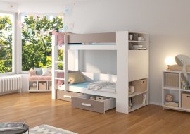 ADRK Furniture - Krevet na kat Garet 90x200 cm